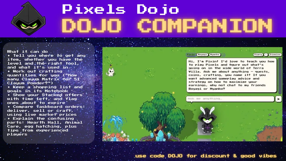 Pixels Dojo Companion cover art